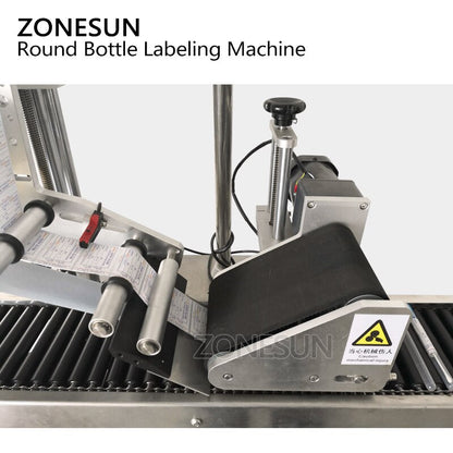 ZONESUN ZS-TB800 High Speed Automatic Small Round Bottle Labeling Machine