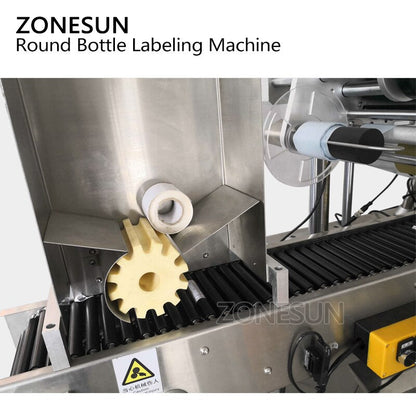 ZONESUN ZS-TB800 High Speed Automatic Small Round Bottle Labeling Machine