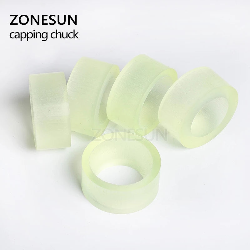 ZONESUN Silicone Capping Chuck Mat 28–38 mm with Security Ring