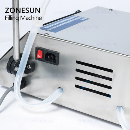 ZONESUN ZS-YTDP1 Semi-automatic Diaphragm Pump Liquid Filling Machine