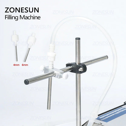 ZONESUN ZS-YTDP1 Semi-automatic Diaphragm Pump Liquid Filling Machine