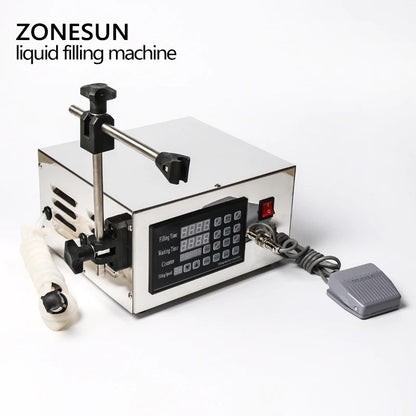 ZONESUN KC-280 Stainless Steel Diaphragm Pump Liquid Filling Machine