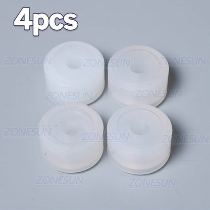 ZONESUN Rubber Friction Wheel Capping Chuck Head for ZS‑XG6100