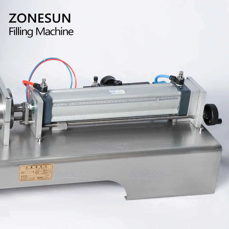 ZONESUN ZS‑GT1P Pneumatic Paste&Liquid Filling Machine–Semi‑Automatic