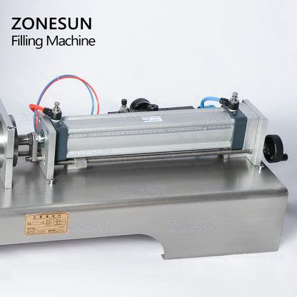 ZONESUN ZS‑GT1P Pneumatic Paste&Liquid Filling Machine–Semi‑Automatic
