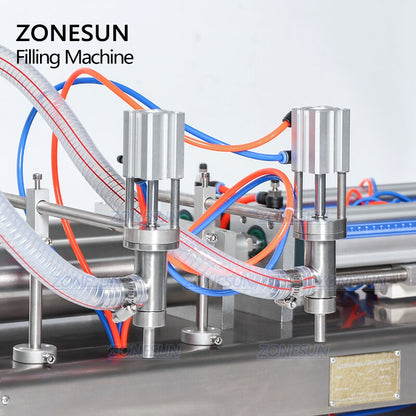 ZONESUN ZS‑YT2 Full Pneumatic 2‑Nozzle Liquid Filling Machine