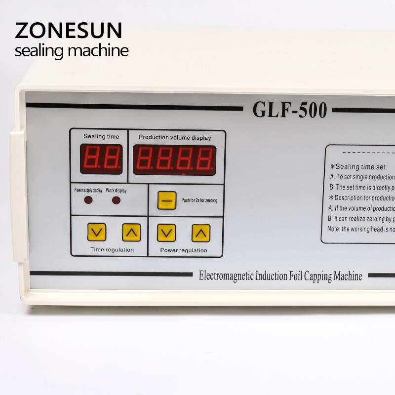 ZONESUN GLF‑500 Electromagnetic Induction Sealing Machine