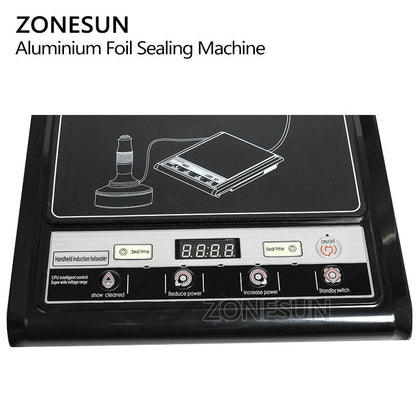 ZONESUN GLF‑500F Microcomputer Induction Sealer –20‑100 mm Bottle Caps