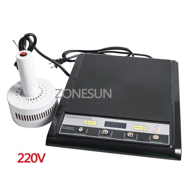 ZONESUN GLF‑500F Microcomputer Induction Sealer –20‑100 mm Bottle Caps