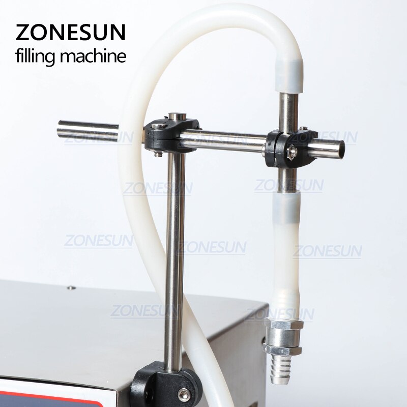 ZONESUN ZS‑GFK17B Semi‑Automatic Diaphragm Pump Liquid Filling Machine