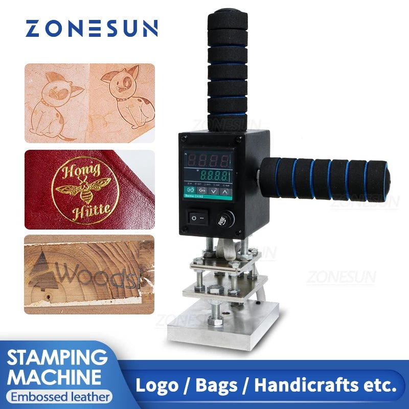 ZONESUN H810 Handheld Hot Stamping Machine 5×7 / 8×10 / 10×13 cm