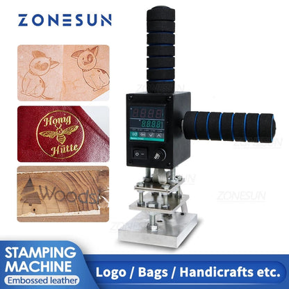 ZONESUN H810 Handheld Hot Stamping Machine 5×7 / 8×10 / 10×13 cm