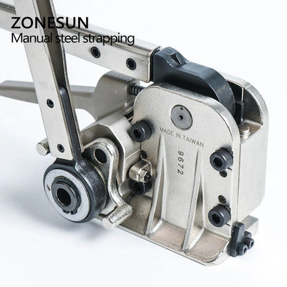 ZONESUN MH35 Manual Sealless Steel Strapping Tool–16–25 mm Heavy‑Duty