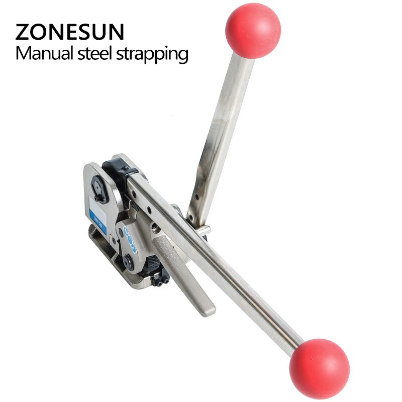 ZONESUN MH35 Manual Sealless Steel Strapping Tool–16–25 mm Heavy‑Duty