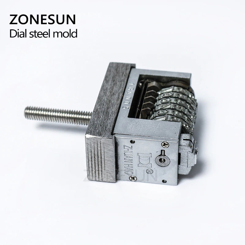 ZONESUN Thermal Ribbon Dialing Number Print Accessory for Hot Stamping