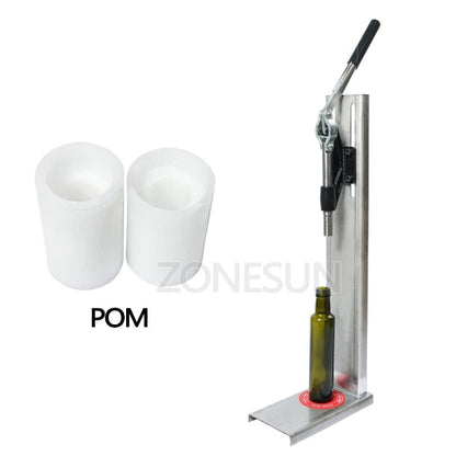 ZONESUN Manual Wine Corking Machine for 20–24mm Bottles