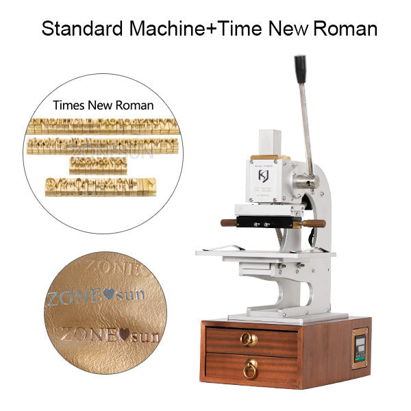 ZONESUN WT-90XTS Hot Foil Stamping Machine with Infrared Locator