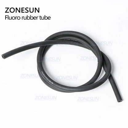 ZONESUN PJ-GZ6 Fluorine Rubber Hose 2m for Acid & Alkali Filling