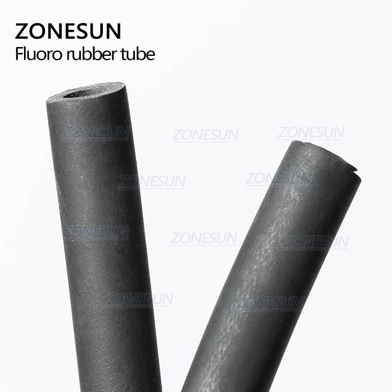 ZONESUN PJ-GZ6 Fluorine Rubber Hose 2m for Acid & Alkali Filling
