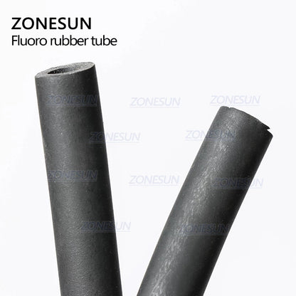 ZONESUN PJ-GZ6 Fluorine Rubber Hose 2m for Acid & Alkali Filling