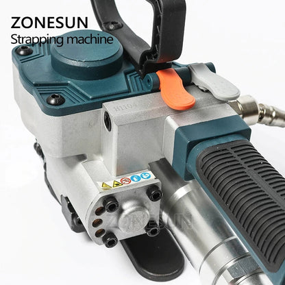 ZONESUN B19 19mm 25mm Pneumatic Friction Welding Strapping Machine