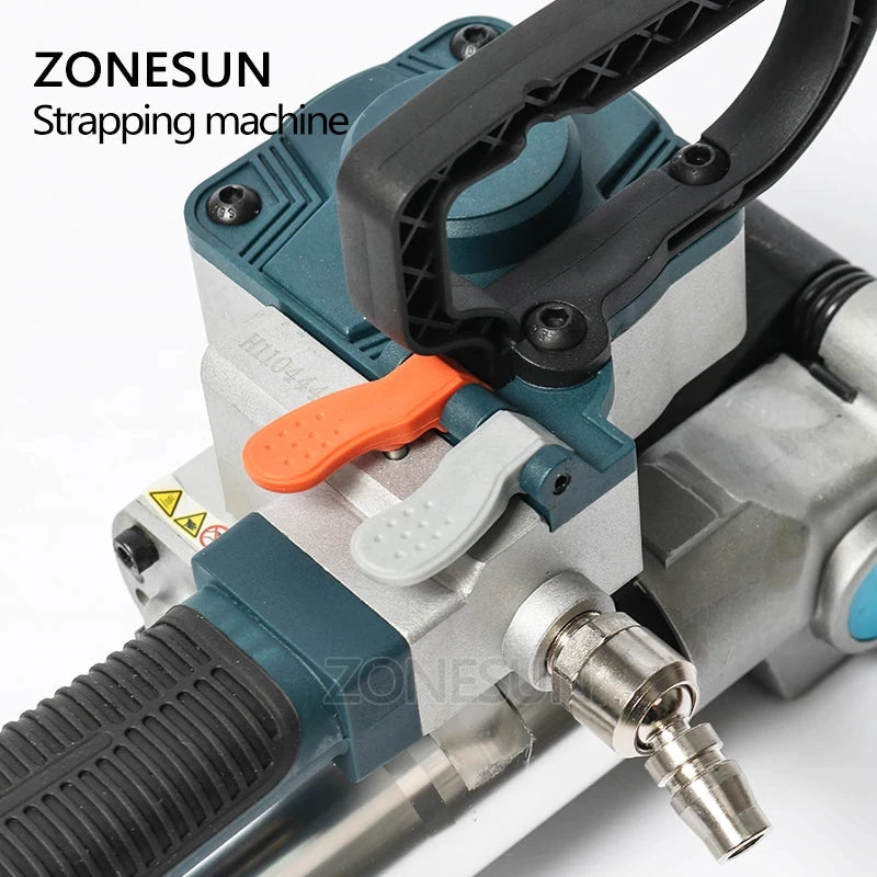 ZONESUN B19 19mm 25mm Pneumatic Friction Welding Strapping Machine