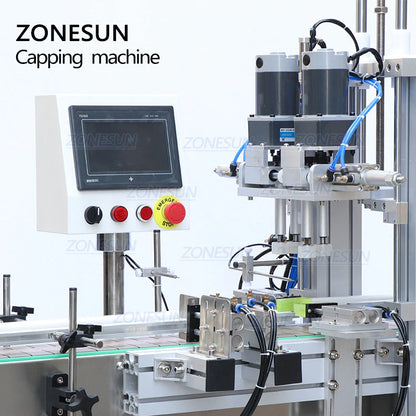 ZONESUN ZS‑XG16 Pneumatic Automatic Bottle Capping Machine