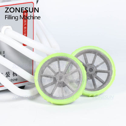 ZONESUN ZS‑GFK17B High Flow Diaphragm Pump Liquid Filling Machine