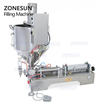 ZONESUN ZS-GTJH1 Heated Paste Filler Machine with Mixer&No-Drip System