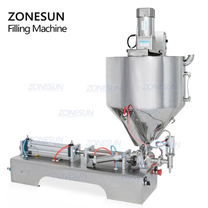 ZONESUN ZS-GTJH1 Heated Paste Filler Machine with Mixer&No-Drip System