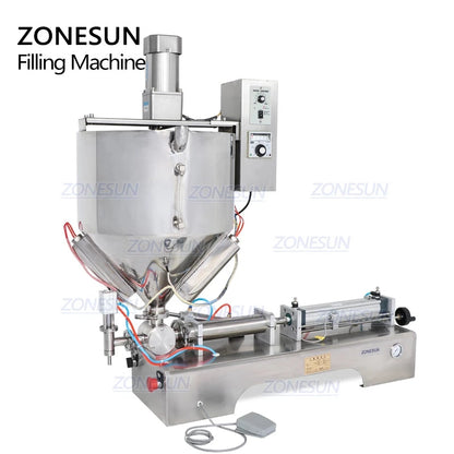 ZONESUN ZS-GTJH1 Heated Paste Filler Machine with Mixer&No-Drip System
