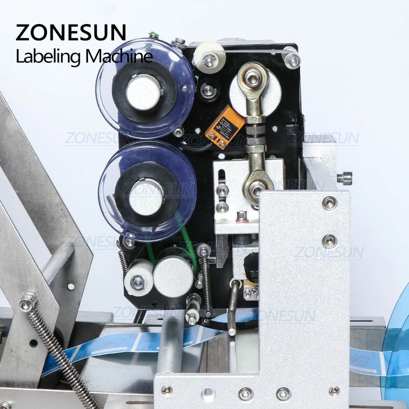 ZONESUN ZS‑MT50D Semi‑automatic Round Labeling Machine with Date Coder