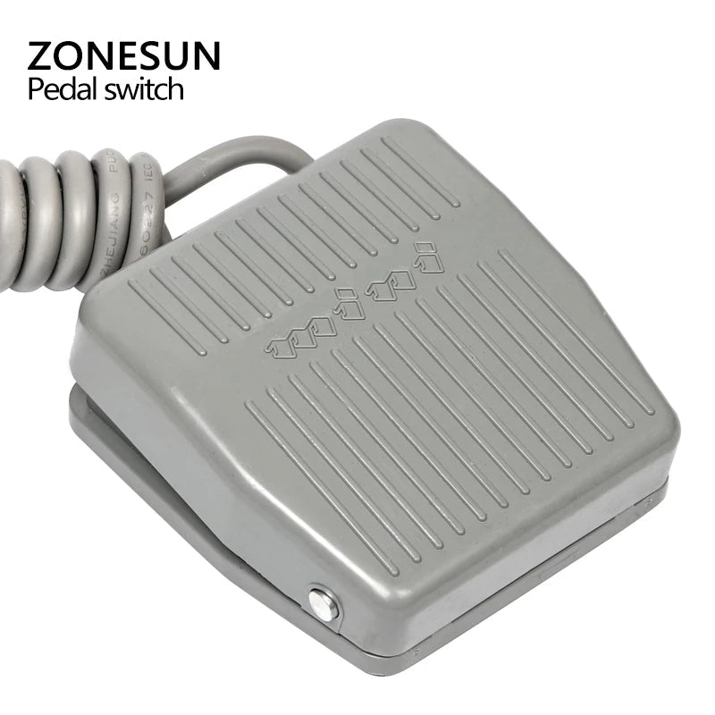 ZONESUN TFS-201 Pedal Switch with Self Reset for Filling Machines