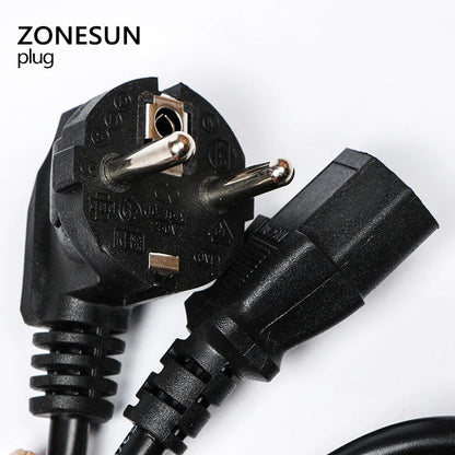 ZONESUN Universal EU GER AU CHN Plug Adapter for Electric Filling Machine