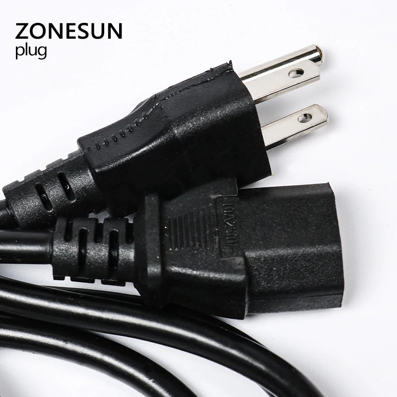 ZONESUN Universal EU GER AU CHN Plug Adapter for Electric Filling Machine