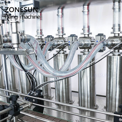ZONESUN ZS‑YT8T‑8G Automatic Paste & Liquid Filling Machine
