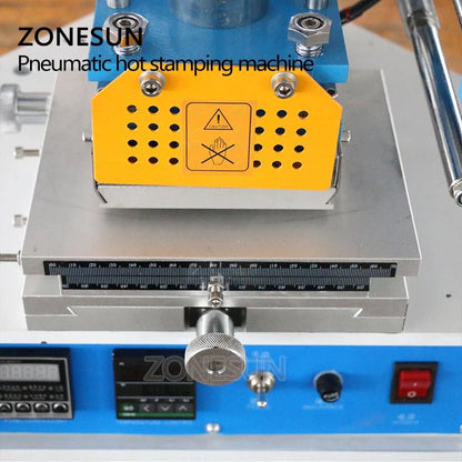 ZONESUN ZS-819H-2 Pneumatic Hot Foil Stamping Machine