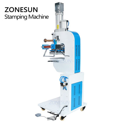 ZONESUN ZS‑819SK Pneumatic Plastic Case & Multi‑Material Stamping Machine