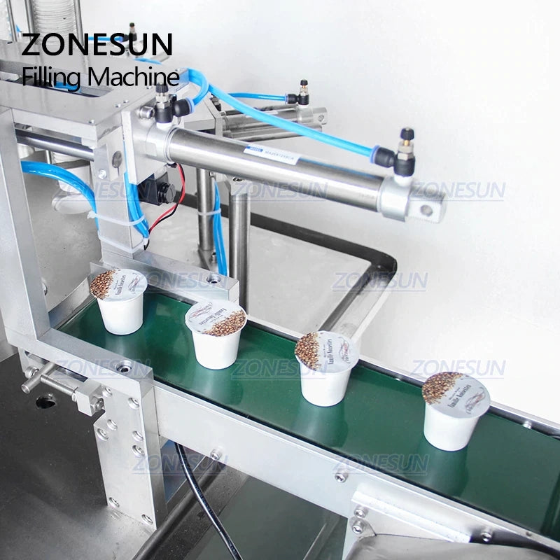 ZONESUN ZS-GF900C Rotary Powder Filling & Cup Sealing Machine
