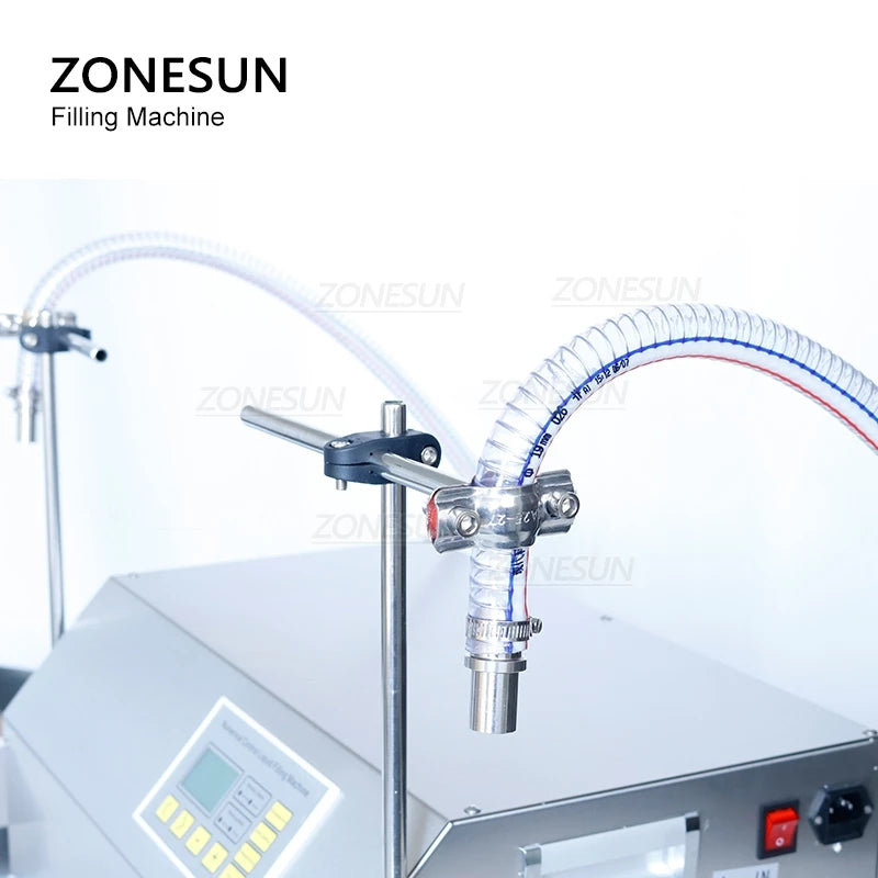 ZONESUN ZS-GP262W Dual-Head Oil Filling & Weighing Machine