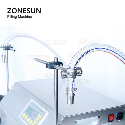 ZONESUN ZS-GP262W Dual-Head Oil Filling & Weighing Machine