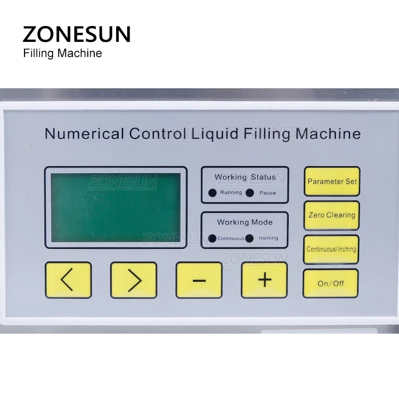 ZONESUN ZS-GP262W Dual-Head Oil Filling & Weighing Machine