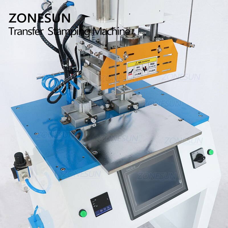 ZONESUN ZS‑HTP‑C 70×70 mm Automatic Pneumatic Hot Stamping Machine