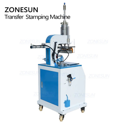 ZONESUN ZS‑HTP‑C 70×70 mm Automatic Pneumatic Hot Stamping Machine