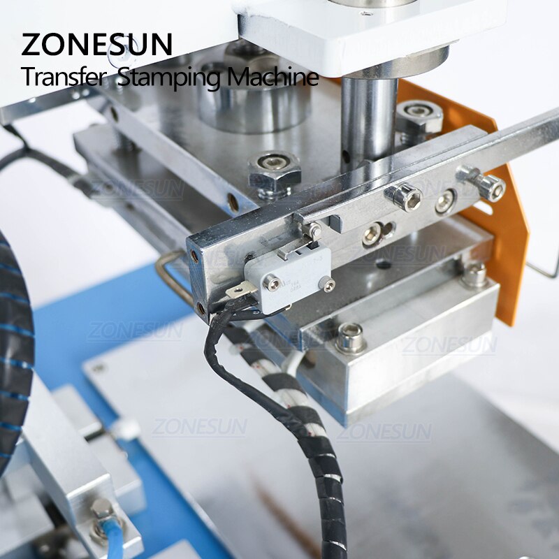 ZONESUN ZS‑HTP‑C 70×70 mm Automatic Pneumatic Hot Stamping Machine