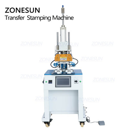ZONESUN ZS‑HTP‑C 70×70 mm Automatic Pneumatic Hot Stamping Machine