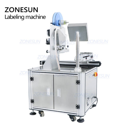 ZONESUN ZS‑TB452Z Semi‑Automatic Circuit Board Flat Labeling Machine