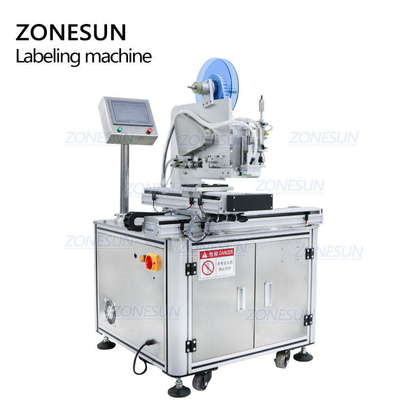 ZONESUN ZS‑TB452Z Semi‑Automatic Circuit Board Flat Labeling Machine