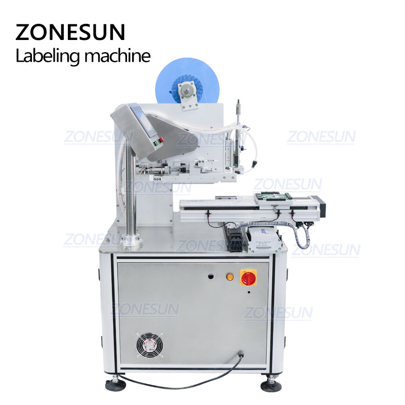 ZONESUN ZS‑TB452Z Semi‑Automatic Circuit Board Flat Labeling Machine