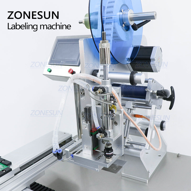 ZONESUN ZS‑TB452Z Semi‑Automatic Circuit Board Flat Labeling Machine